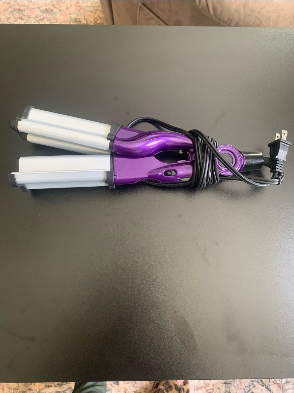 BedHead Purple Triple Barrel Waver